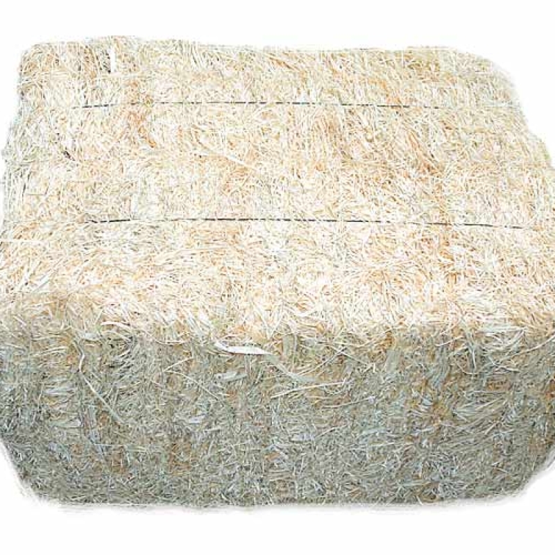 Holzwolle im Ballen
